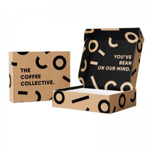 Aangepaste kwaliteit vliegtuigdoos dubbelzijdige kleurafdrukverpakking flip doos sieraden vliegtuig doos